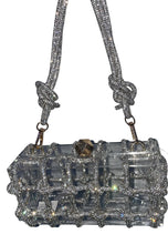 Load image into Gallery viewer, Glitz Clutch Diamond Lock