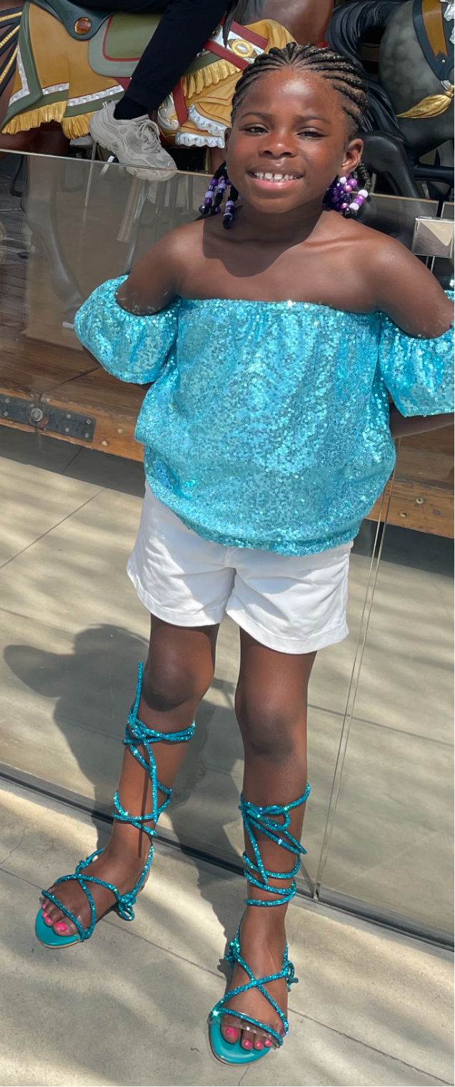 Teal flat sandals shop