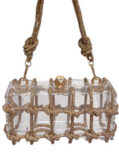 Load image into Gallery viewer, Glitz Clutch Diamond Lock