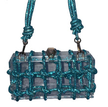 Load image into Gallery viewer, Glitz Clutch Diamond Lock