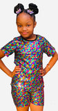 Girls Glitz Set- Multicolor