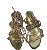 Glitz Girls Gold Flat sandals