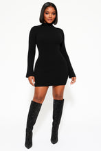 Load image into Gallery viewer, Black Glitz Boots Knee High
