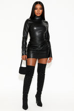 Load image into Gallery viewer, Black Glitz Boots Thigh High
