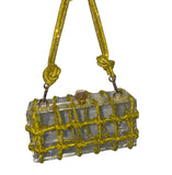 Glitz Clutch Diamond Lock