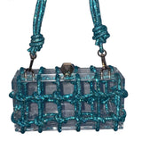 Glitz Clutch Diamond Lock