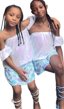 Load image into Gallery viewer, Girls Glitz shirt Iridescent
