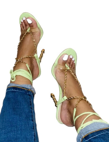 Green 24k heel