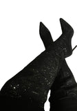Black Glitz Boots Thigh High
